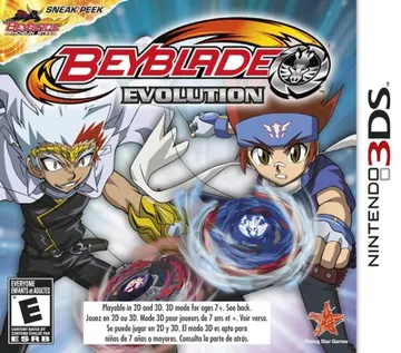 Beyblade Evolution (Usa) box cover front